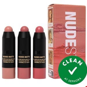 Minis NUDESTIX Nudies Matte Blush Trio - Soft Pink and Warm Brown Nude